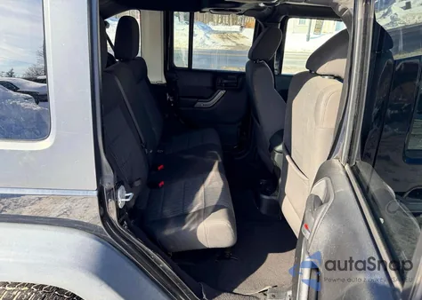 2012 Jeep Wrangler Unlimited Sport z USA, uszkodzony, nr VIN 1C4BJWDG3CL260184